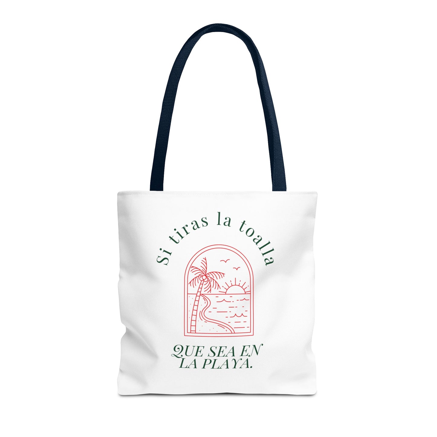 Tote Bag with Beach Vibes, Perfect for Summer Travel, Reusable Shopping Tote, Eco-Friendly Beach Bag