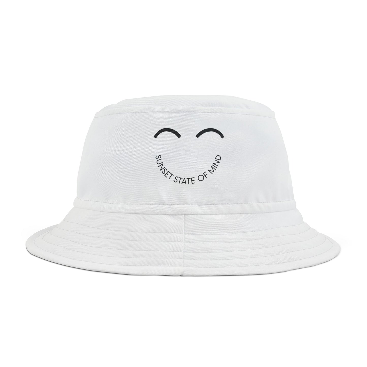 Smile Bucket Hat, Summer Accessory, Outdoor Hat, Trendy Beachwear
