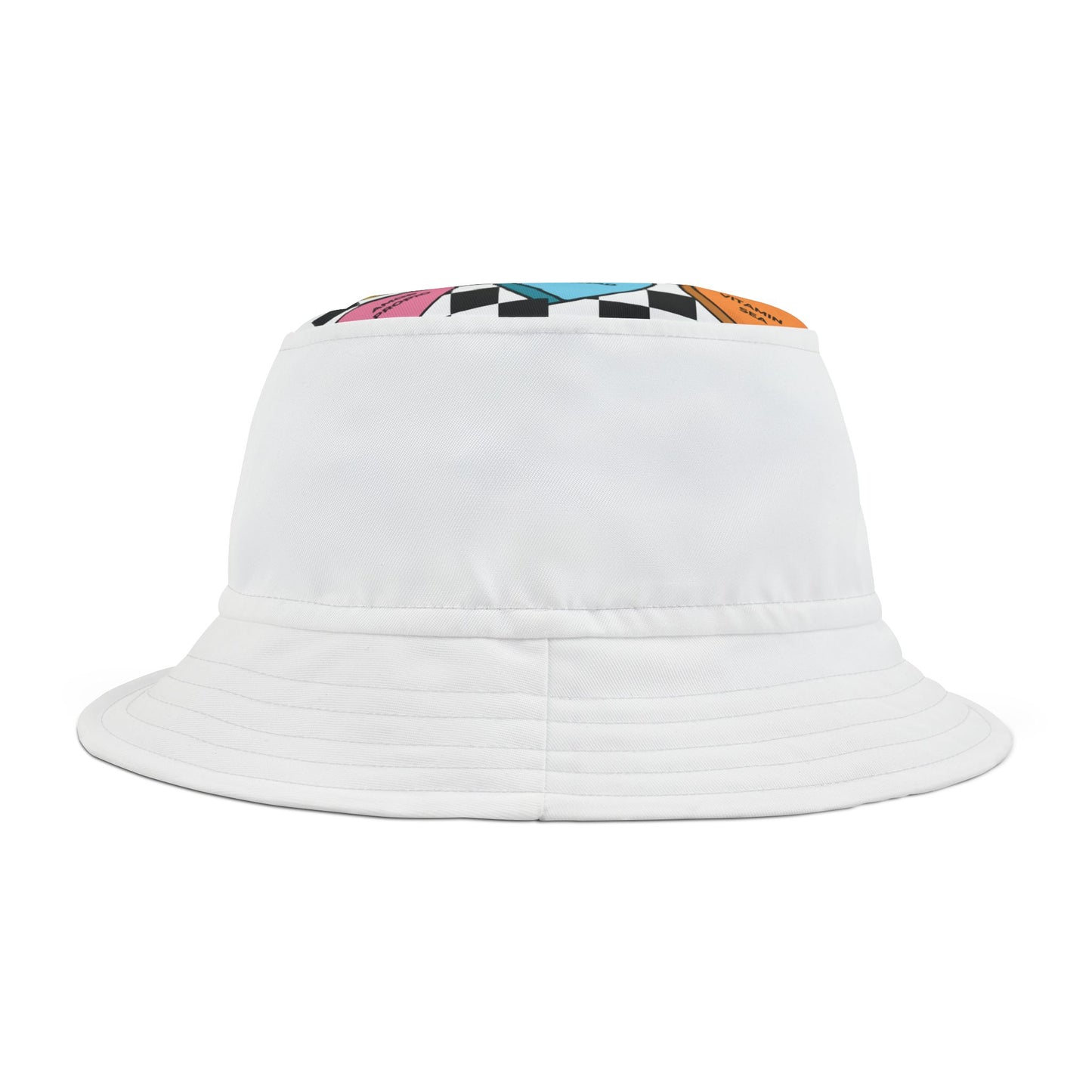 Colorful Bucket Hat, Fun Summer Accessory, Unisex Outdoor Style