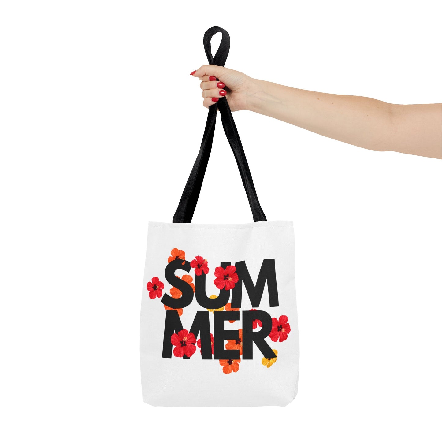 Summer Floral Tote Bag | Beach Picnic, Shopping and Travel Tote, Eco-Friendly