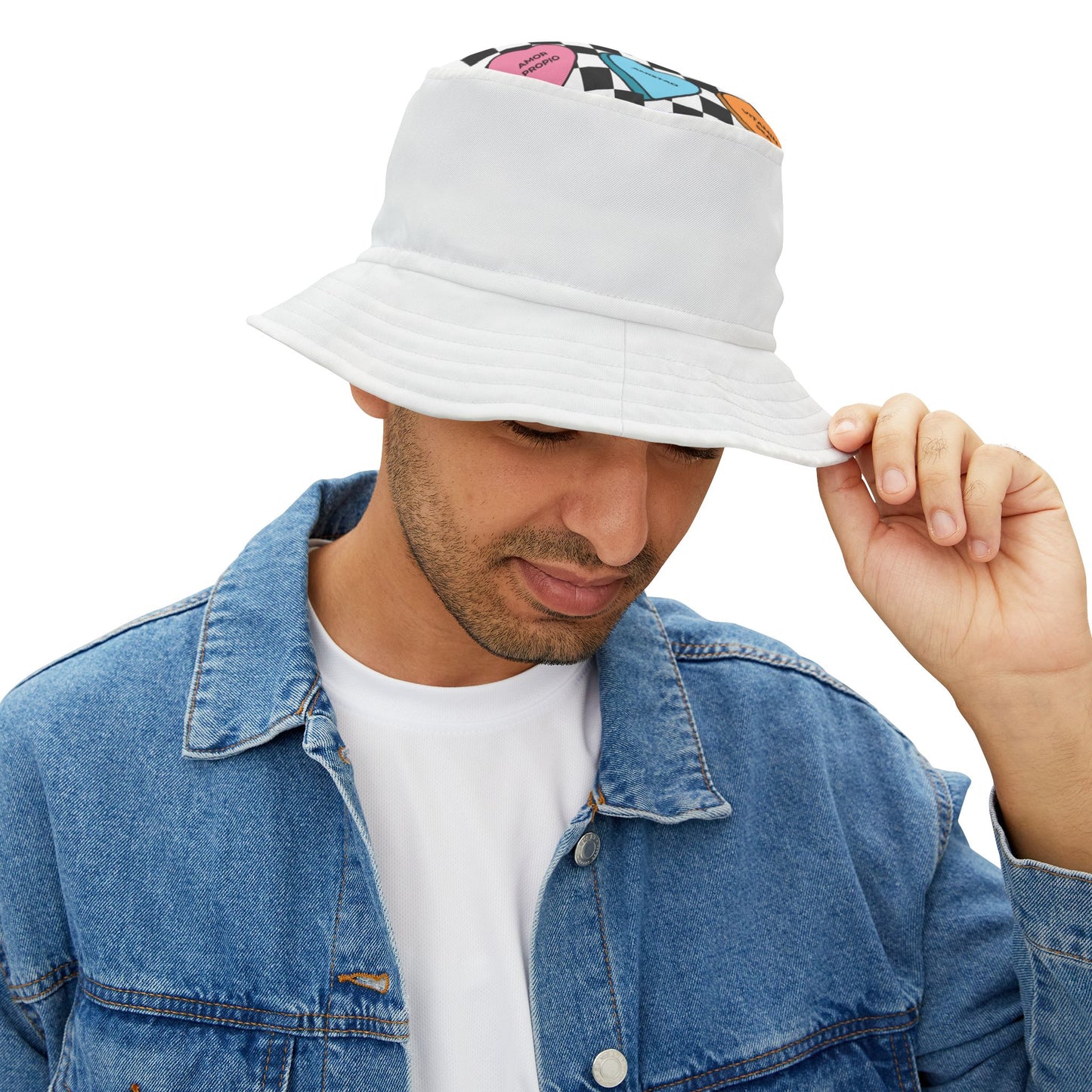 Colorful Bucket Hat, Fun Summer Accessory, Unisex Outdoor Style