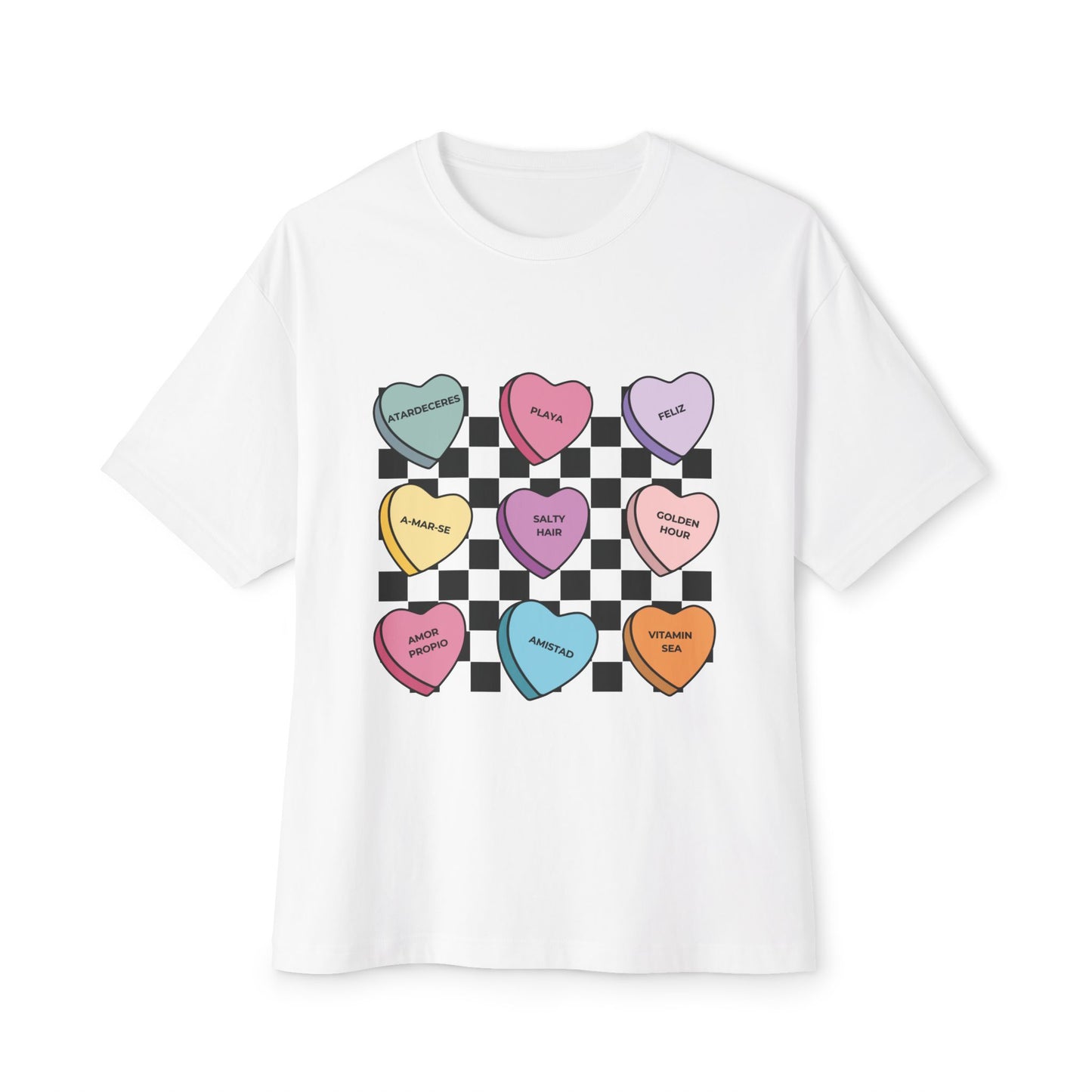 Fun Unisex Oversized Shirt, Cute Gift for Him/Her, Casual Wear, Love Celebration Tee