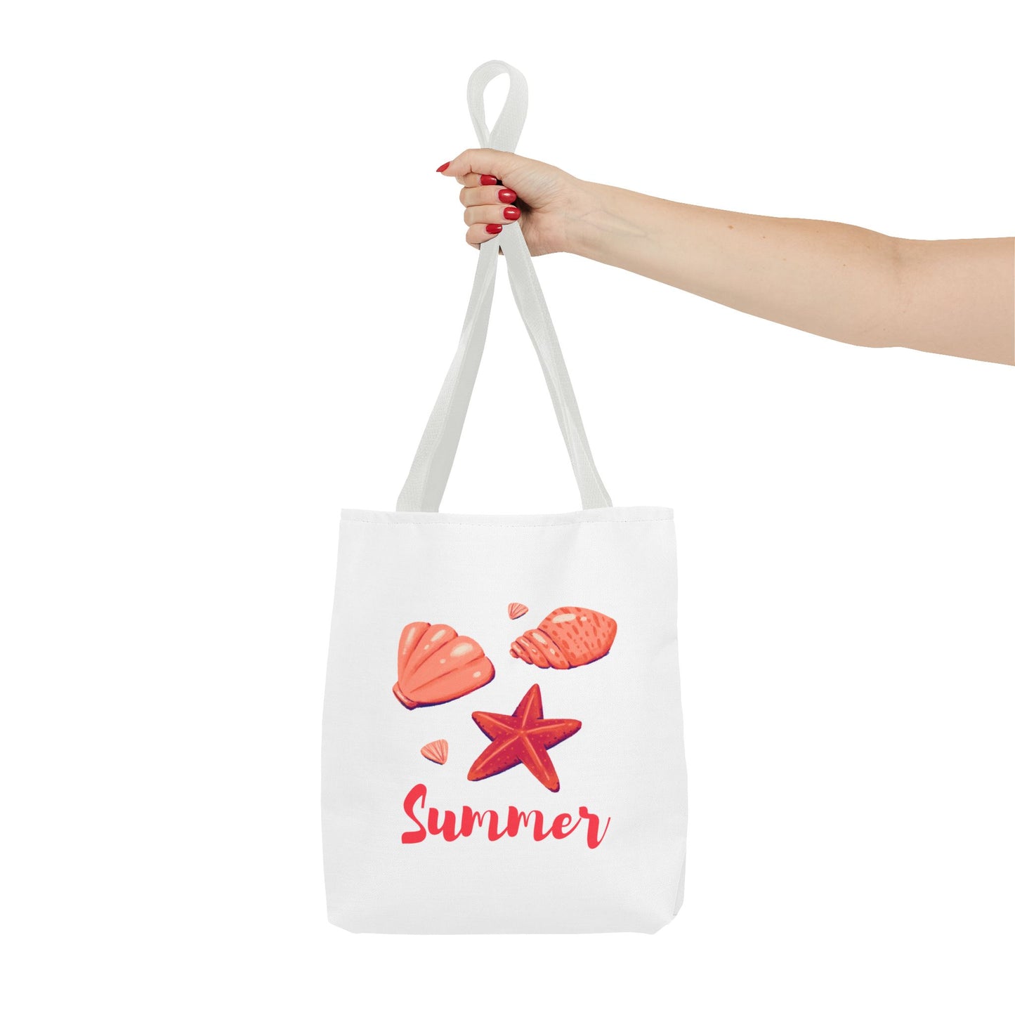 Summer Vibes Tote Bag, Beach Bag, Eco-Friendly Shopping Tote