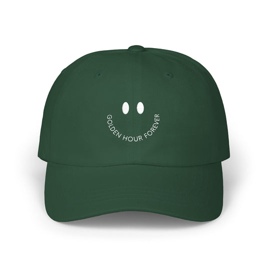 Smiley Face Classic Dad Cap, Trendy Dad Hat, Casual Summer Accessory, Gift for Father, Relaxed Fit Cap