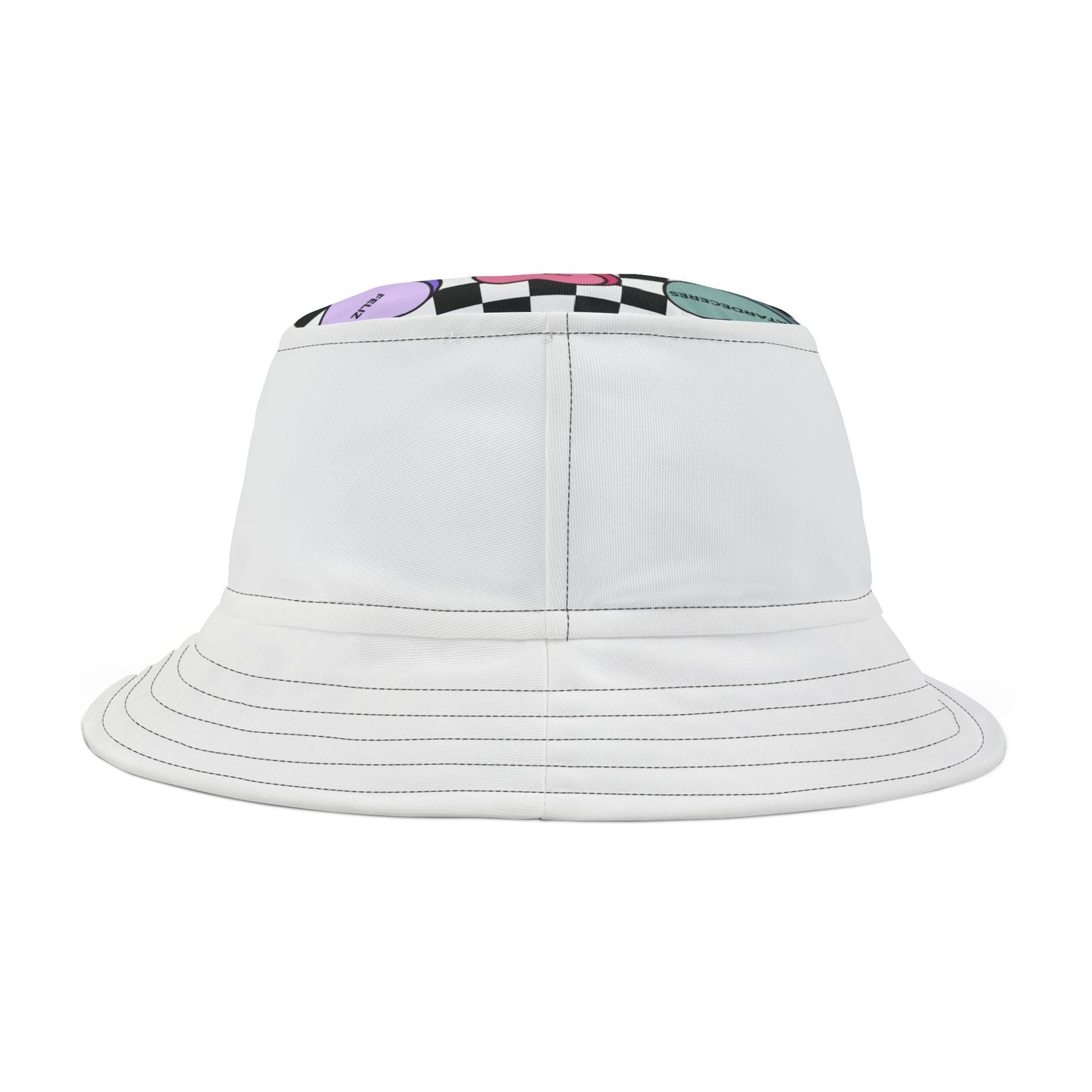 Colorful Bucket Hat, Fun Summer Accessory, Unisex Outdoor Style