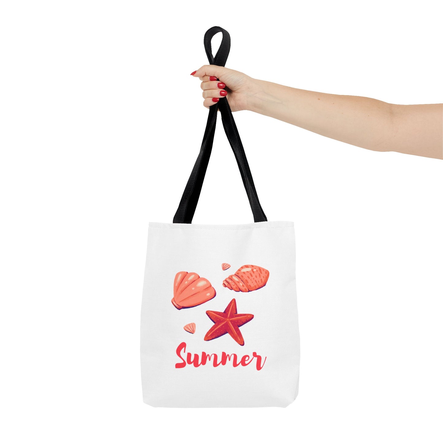Summer Vibes Tote Bag, Beach Bag, Eco-Friendly Shopping Tote