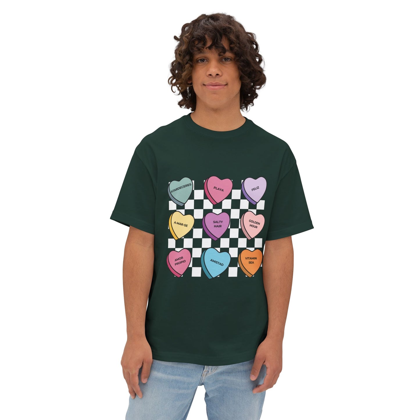 Fun Unisex Oversized Shirt, Cute Gift for Him/Her, Casual Wear, Love Celebration Tee