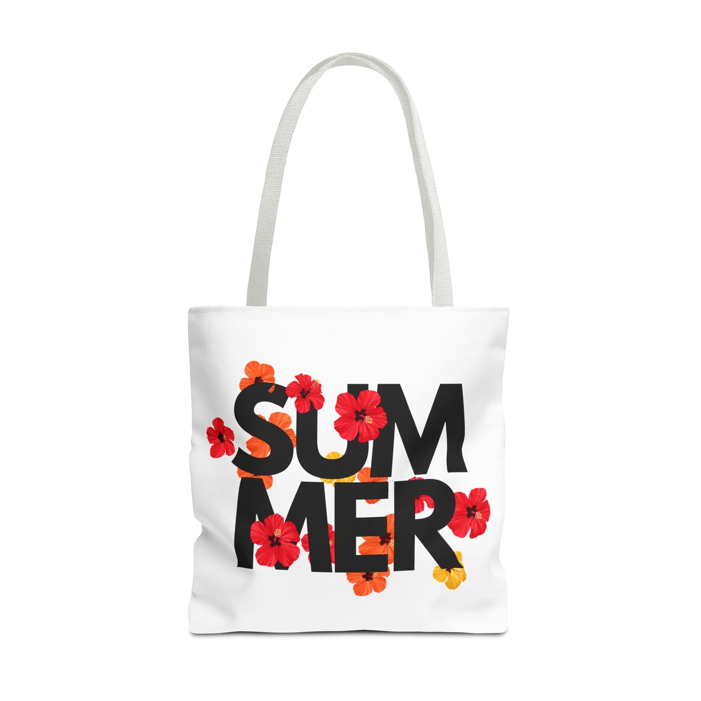 Summer Floral Tote Bag | Beach Picnic, Shopping and Travel Tote, Eco-Friendly