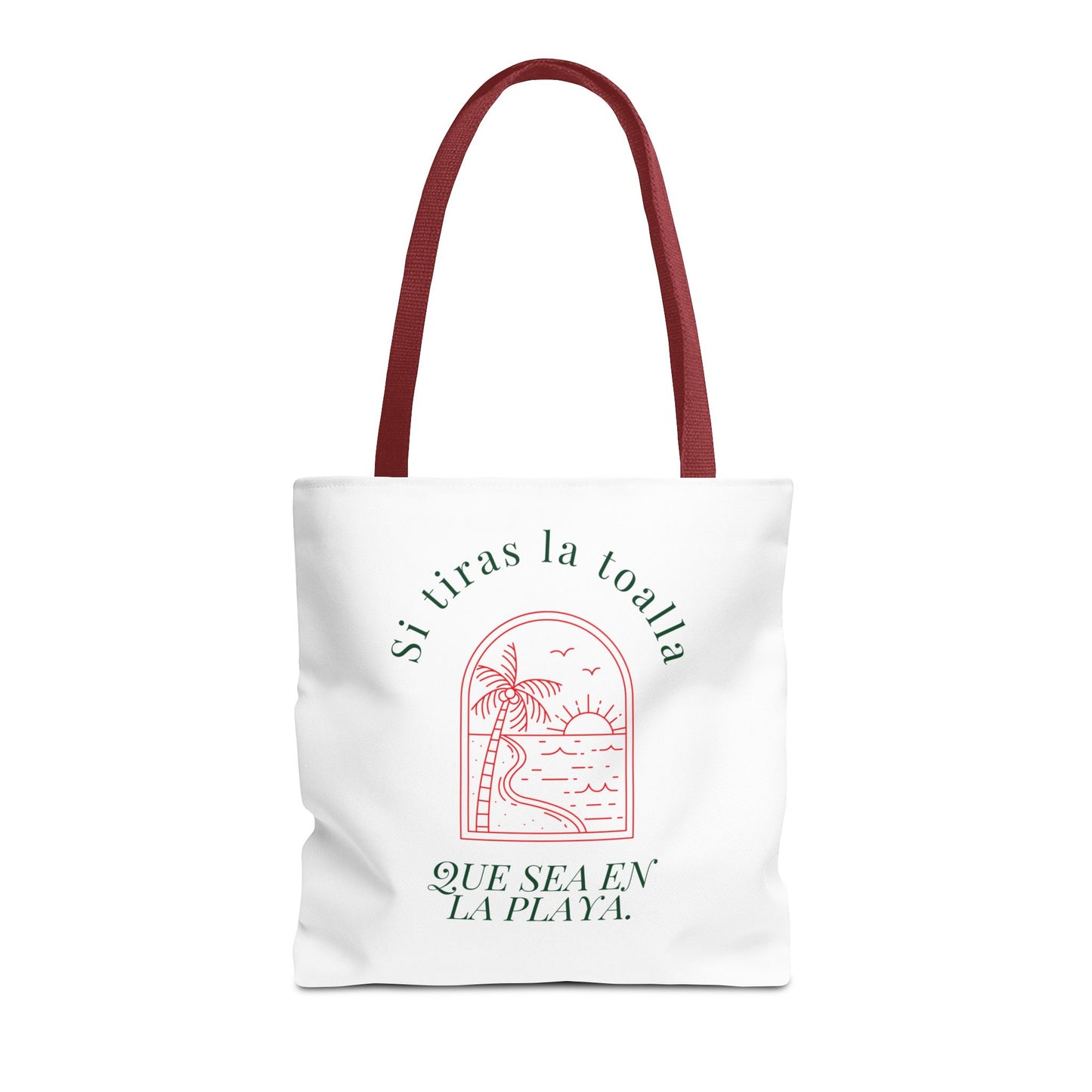 Tote Bag with Beach Vibes, Perfect for Summer Travel, Reusable Shopping Tote, Eco-Friendly Beach Bag