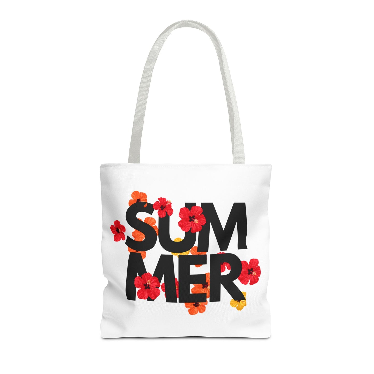 Summer Floral Tote Bag | Beach Picnic, Shopping and Travel Tote, Eco-Friendly