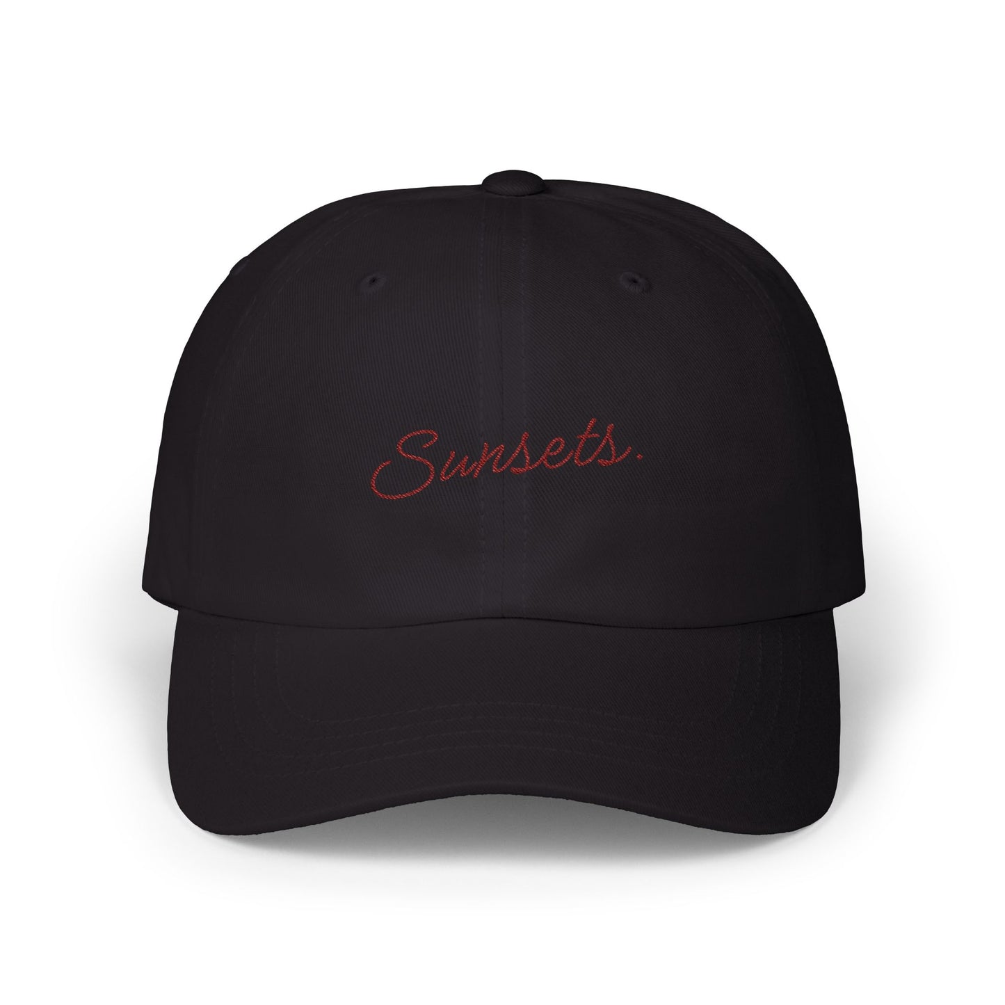 Sunset Classic Dad Cap - Stylish Cotton Hat, Casual Outdoor Accessory, Gift for Father's Day, Summer Outing, Trendy Headwear