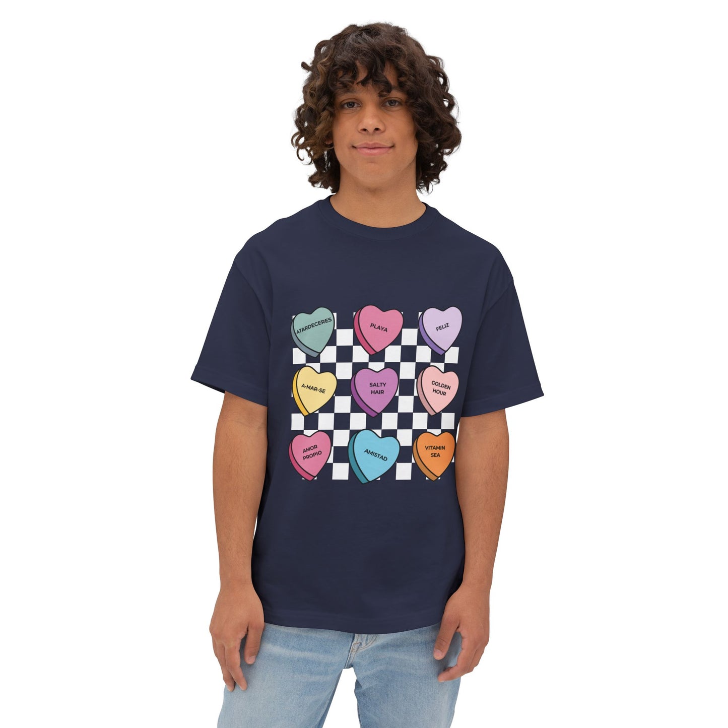 Fun Unisex Oversized Shirt, Cute Gift for Him/Her, Casual Wear, Love Celebration Tee