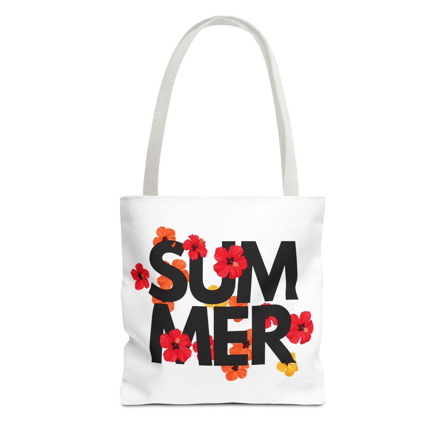 Summer Floral Tote Bag | Beach Picnic, Shopping and Travel Tote, Eco-Friendly