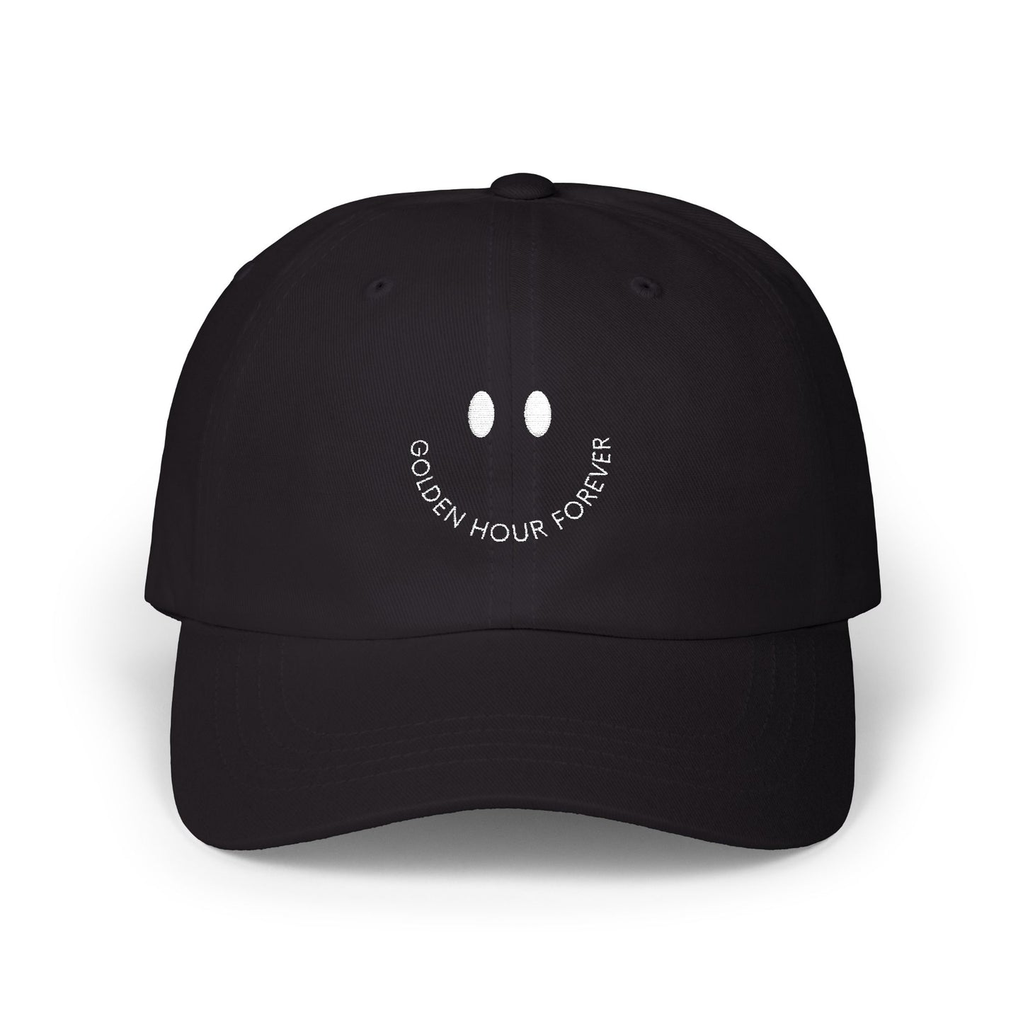 Smiley Face Classic Dad Cap, Trendy Dad Hat, Casual Summer Accessory, Gift for Father, Relaxed Fit Cap