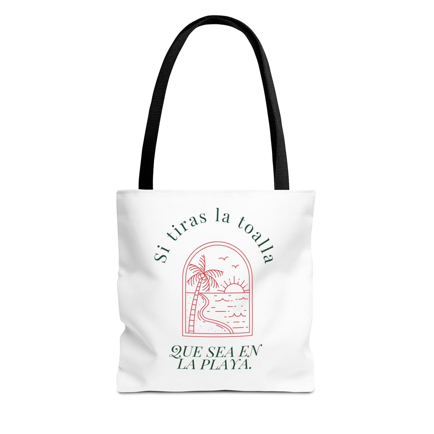 Tote Bag with Beach Vibes, Perfect for Summer Travel, Reusable Shopping Tote, Eco-Friendly Beach Bag